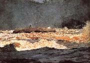 Winslow Homer River fishing Spain oil painting artist